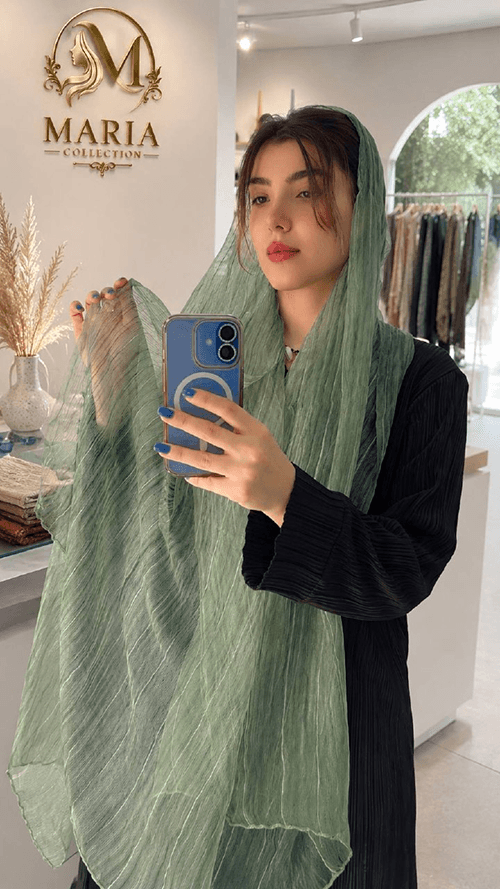 شال حریر وارداتی زنانه