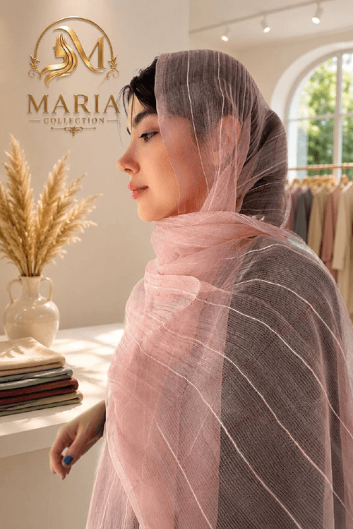 شال حریر وارداتی زنانه