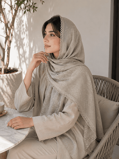 شال وارداتی Arab زنانه با بافت فوق سبک و جنس درجه یک