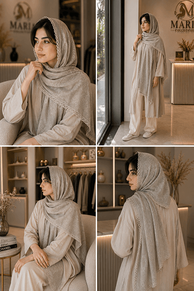 شال وارداتی Arab زنانه با بافت فوق سبک و جنس درجه یک