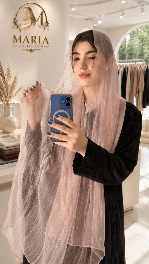 شال حریر وارداتی زنانه